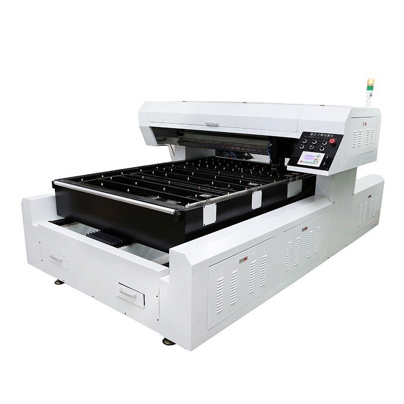 Laser Tube Source Graphic Beijing GIT1218-600W Flat Laser Die Cutting Machine met 1800mm Y-Axis Travel-Lengte