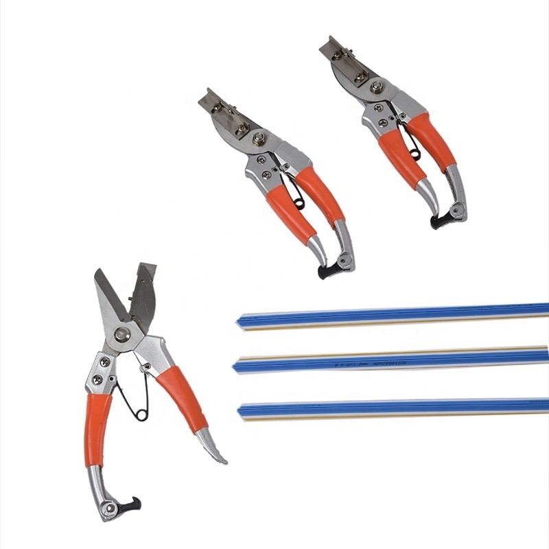 Grafiek Beijing 2021 Made-in- Creasing Matrix Die Cutting Scissor voor 20cm Lengte Rood