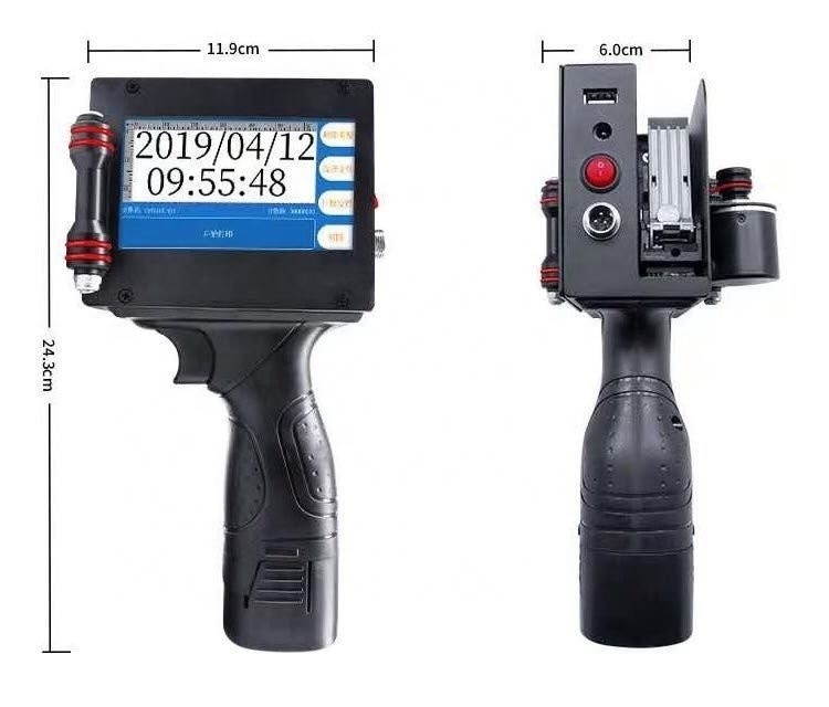25.4 mm Printhoogte Handdrukker met inkjet voor bouwplaatstoepassingen